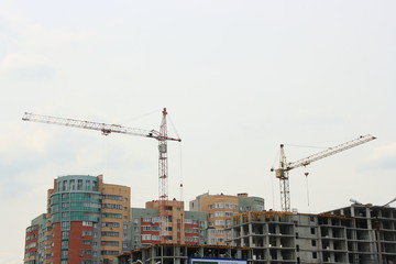 Construction of a new high-rise building