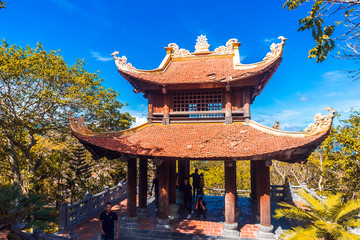 Van Son Pagoda of Con Dao island in Vietnam