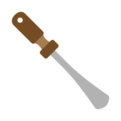 Tyre Dedicate Stick Repair Instrument  Vector color Icon Design, Car Tyre and Alignment Service Center Tools on white background, wheel bar drop forged Tool, Vanadium Steel Tire Opener Tool Concept,
