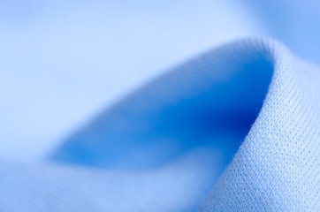 Blue fabric textile material texture blur background