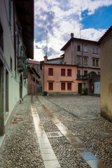 Rainy day in the Italian city of Udine