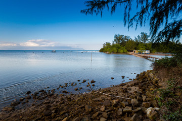 Bridge to Mot island on Phu Quoc