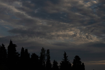 Behind my home