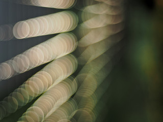 Bright circles, abstract bokeh background.