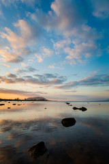 Fototapeta na wymiar Sunset on Mot Island Phuquoc