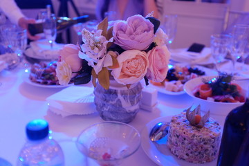 wedding table setting
