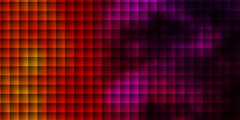 Light Pink, Yellow vector pattern in square style.