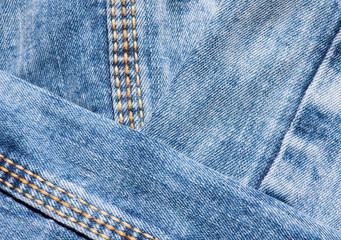Naklejka premium Jeans Naht 3