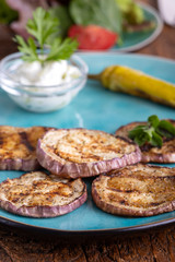 grilled eggplant