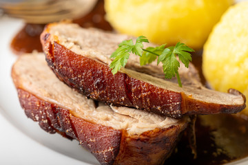 bavarian roasted pork