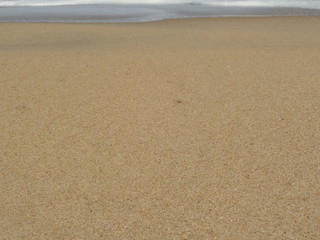 sand on the beach