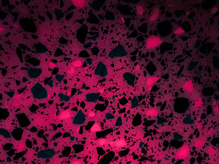 Beautiful abstract color white and pink marble on black background and gray and black granite tiles floor on pink background, love pink wood banners graphics, art mosaic decoration