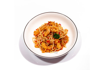 pasta with tomato sauce