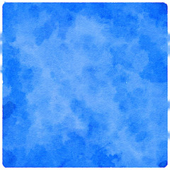 Obraz premium Blue watercolor background