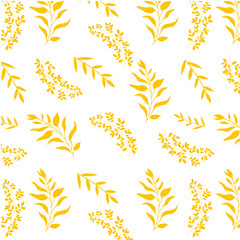 seamless background with wheat ears