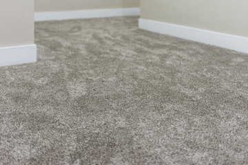 New warm grey carpet