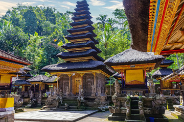 Most important pagoda in Pura Kehen Temple in Bangli village, near Ubud, Island of Bali, Indonesia
