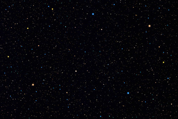 Obraz premium Galaxy with colour stars background. 