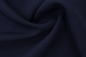 Obraz premium Blue polyester fabric texture background