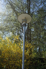 Old lamps along the way, which are still in operation today