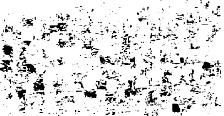 Rough black and white texture vector. Distressed overlay texture. Grunge background. Abstract textured effect. Vector Illustration. Black isolated on white background. EPS10.
