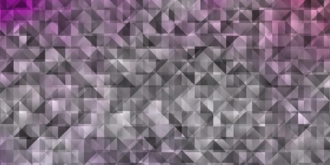 Light Purple, Pink vector pattern with polygonal style.