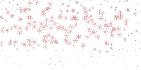 Light Orange vector background with bent lines.