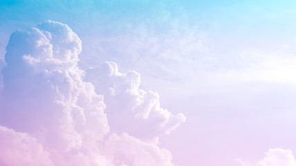 blue and pink cloudy sky. - abstract sky background.