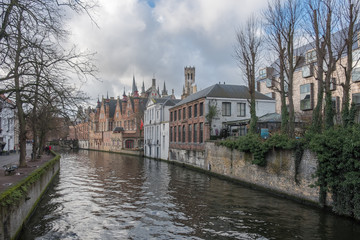 The medieval city of Bruges is one of the most visited places in Belgium. The historic city has a lot of cultural heritage,. the historic city center is in its entirety a UNESCO World Heritage Site.