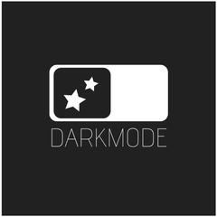 Vector darkmode switch interface design