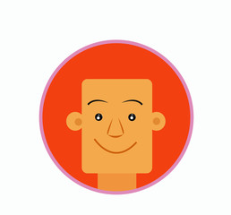 Fototapeta premium male hair styles vector illustration. eps10.