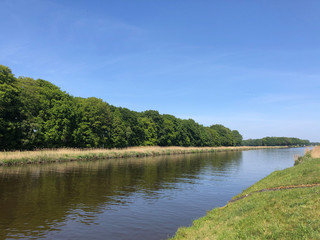 Fototapeta premium Twente canal around Goor