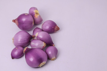 eggplants on a white background