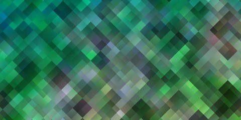 Light BLUE vector pattern in square style.