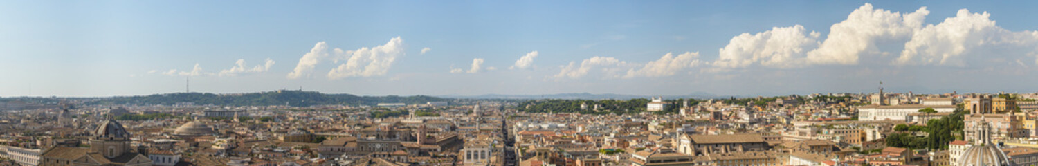 Panorama of Rome - Italy