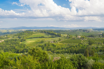 Fototapeta na wymiar San Gimignano, Italy