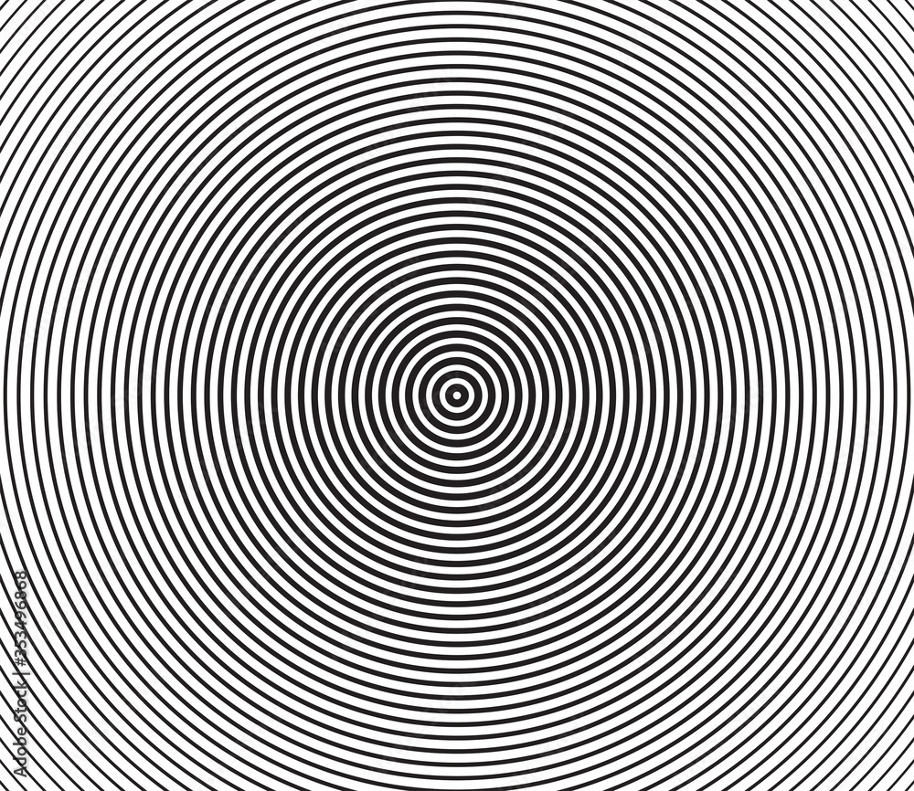 Poster vector stock abstract gradient background with black circle lines halftone template. retro gradient 