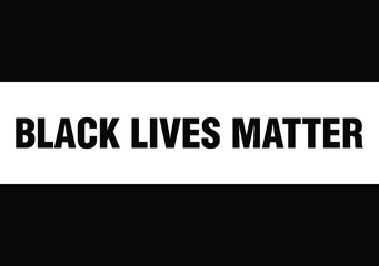 black lives matter written between equal sign - equality concept