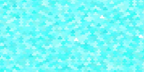 Light Blue, Green vector texture in rectangular style. New abstract illustration with rectangular shapes. Best design for your ad, poster, banner.