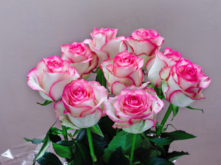 pink rose bouquet