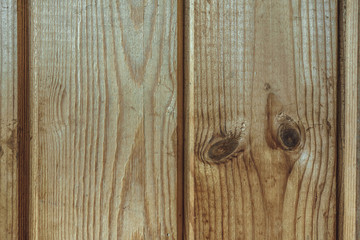 Texture of wood clapboard on the wall