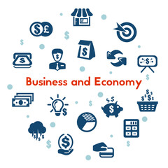 business and economy icons