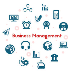 business management icons