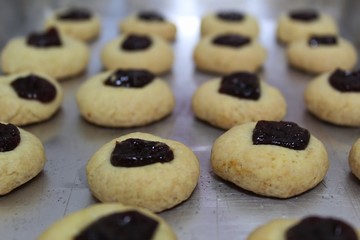 Cookies on a plate