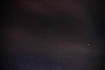 Starry night sky