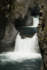 Parque nacional Radal Siete Tazas Curicó sur De Chile cascadas bosque nativo naturaleza río aguas claras bosque virgen