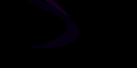 Dark Pink vector layout with circular arc. Bright sample with colorful bent lines, shapes. Template for your UI design.