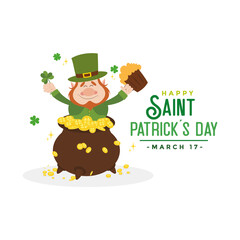 Saint patricks day card