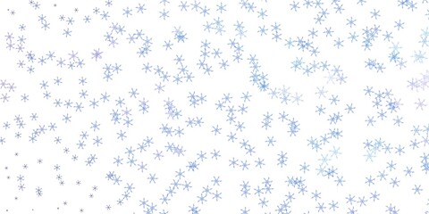 Light BLUE vector pattern with wry lines.