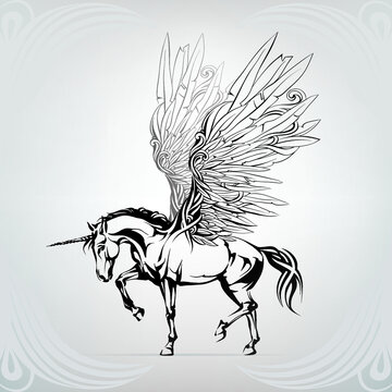 Pegasus Tattoo Images – Browse 3,201 Stock Photos, Vectors, and Video |  Adobe Stock